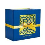 Elegant Eco-Friendly Cosmetic Skin Care Gift Boxes with Plastic Tray