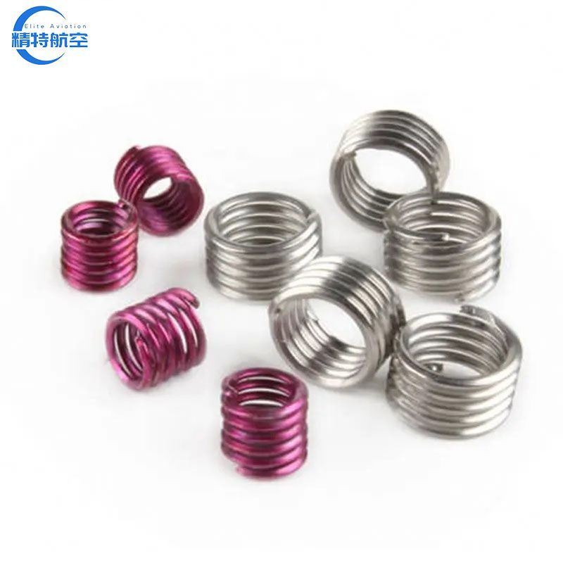 EA Robust Industrial Stainless M12 M16 Steel Tangless Wire Thread Inserts