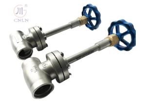 Wholesale DN40 Long Stem Cryogenic Globe Valve SS304/SS316 For LNG/LOX/LN2/LAR/LCO2 Tanks from china suppliers