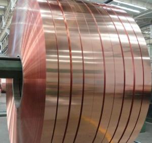 Wholesale High Hardness 1mm 1.5mm 3mm Copper Strip C1100 C1200 C1020 C5191 Copper Coil from china suppliers