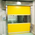 Galvanized Steel Pvc Rapid Roller Doors 1.6m/S Industrial Automation Rolling