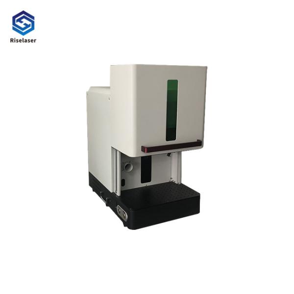 Deep Engraving 0.4mm Depth 50W Fiber Laser Marking Machine Easy Maintenance