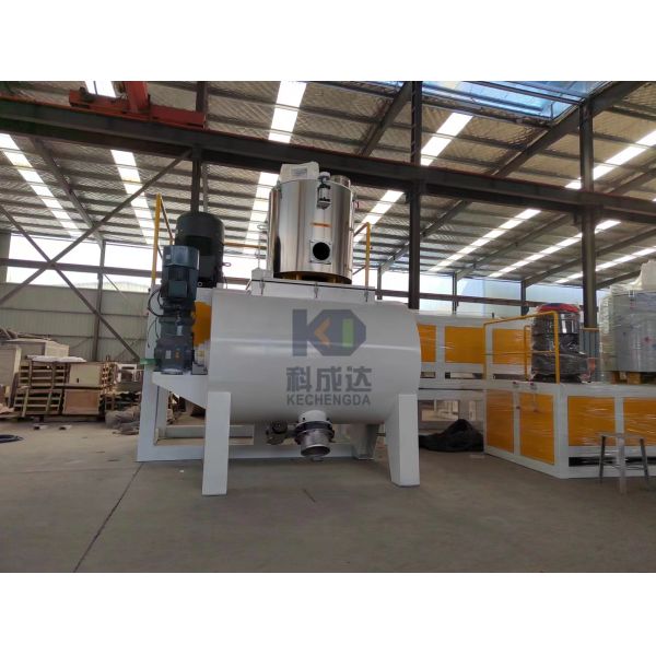 PVC Powder Mixer Machine Raw Material Vertical Mixing Machine Hot And Cold Mixing