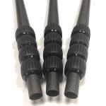Roll Wrapped Telescoping Carbon Fiber Tubing 1360mm Length