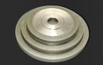 Flat M2 Steel Electroplated Grinding Wheel Various Shapes Silver