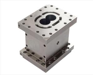 China HIP Machining Plastic Machine Feed Barrels LS135 Alloy Steel Cylinder Twin Screw Extrusion on sale