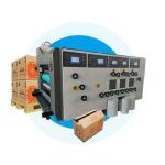 High Speed 1-6 Colors Flexo Printer Slotter Rotary Die Cutter Stacker Machine