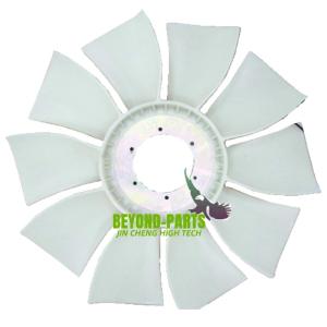 Wholesale catererpillar 320D Excavator Spare Parts Fan Blade 6 Holes 10 Blade 145MM from china suppliers