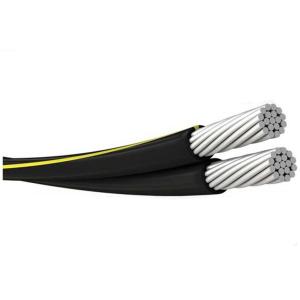 Wholesale 2*16 25mm ABC 2 core Low Volt 1kv PVC Insulated Africa Overhead Electric transmission ABC Duplex Aerial Bundled Cable Su from china suppliers