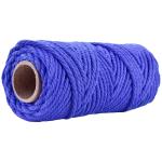 50m Dusty Pink Macrame Cord 5mm ISO9001 Pink Cotton Rope 3 Strands