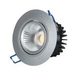 Anti Glare Indoor LED Downlights IP44 CRI96 7w Warm White Color Temperature