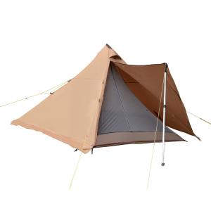 Wholesale Be Set Up India Coffee Camping Tent With One Support Large Capacity Of 4-6 People from china suppliers