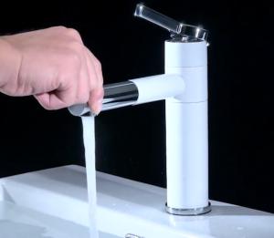 Wholesale ABS Handle Chrome Pull Out Spray Tap Exposed Wall Mount from china suppliers