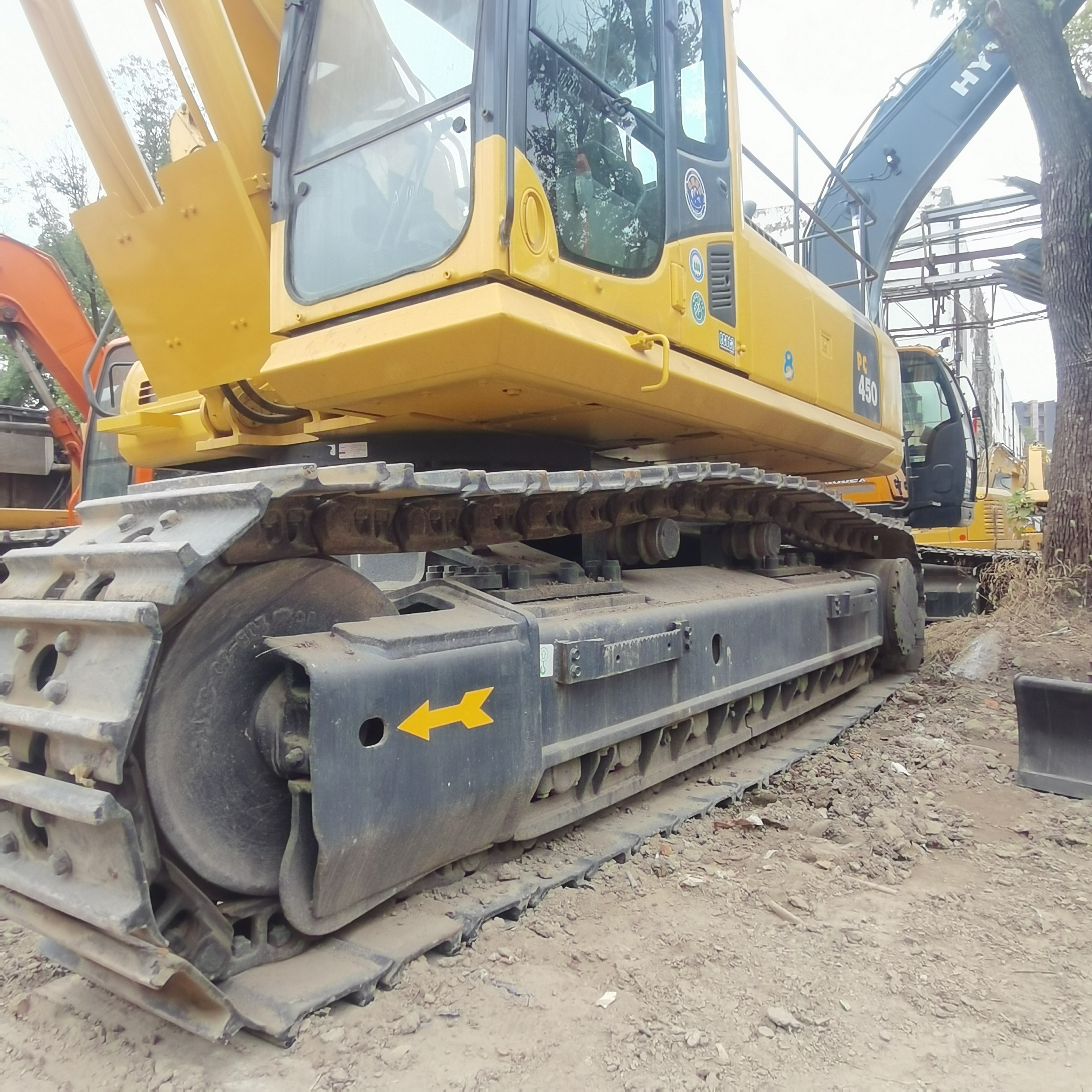 45 Tons Used Komatsu Excavator pc450-8 pc400 Construction Machinery Crawler Excavator Original Japan Komatsu 450-8