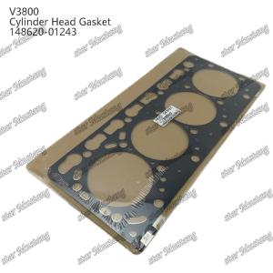 Wholesale V3800 Cylinder Head Gasket Metal 148620-01243 Suitable For Kubota Engine from china suppliers