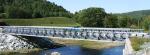 Steel Structure Temporary Bridge Construction / Pre Engineered Pedestrian