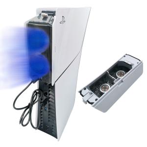 Wholesale High Speed Low Noise Rear Cooling Fan for PS5 Slim Console with 2 Cooler fans from china suppliers