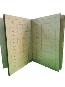 Wholesale Wooden Color Art Paper Custom Printed Notebooks Sewing Binding Notebook Printing from china suppliers