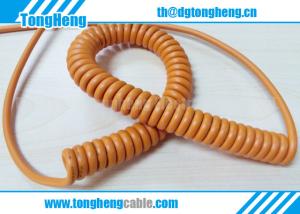 Wholesale Torsion Resistant Polyether TPU Jacketed Customized Spiral Cable from china suppliers