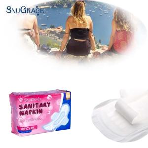 Wholesale Last Stock Alert SnuGrace Sanitary Napkin with Fast Absorption and Blue Core Model from china suppliers