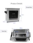 SS 6L Automatic Ultrasonic Cleaning Machine Parts Ultrasonic Cleaner With