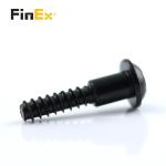 Customized Stainless Steel Truss Head Black Dacromet Pan Torx Step Shoulder
