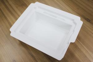 Wholesale Rigid Negative Edge Molded Pulp Smooth Molded Fiber Sustainable Pulp Packaging Thermoformed from china suppliers
