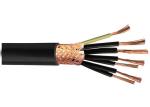 30 Cores Al - Foil Screen PVC Sheathed Industrial Control Cables , Copper Wire