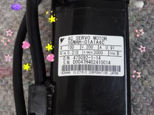 Wholesale Yaskawa SGMAH-01A1A4C AC SERVO MOTOR 100W 200V 0.91A 3000RPM NEW from china suppliers
