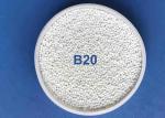 Low Dust Zirnano Ceramic Bead Blasting For Rubber Mold / Glass Mold Cleaning