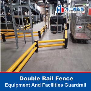 Wholesale Double Rail Fence Warehouse Safety Barrier Traffic Guardrails from china suppliers