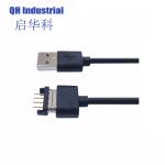 4Pin 2.54mm Pitch 1A 2A 3A Male Female Magnetic Pogo Pin Cable Connectors with