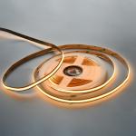 Free Cut Cob Strip Led Lights 24V 12V Flexible Soft 528 Leds For Wall Celling