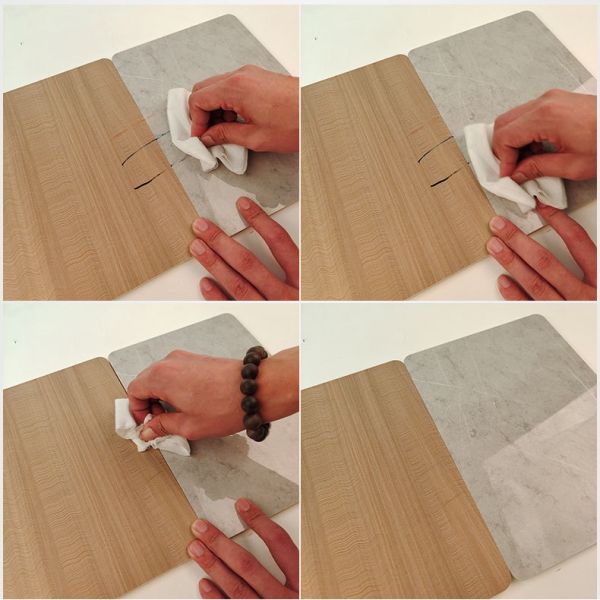 Moisture-Proof Bamboo Charcoal Board PVC Mirror Wall Panel for Restaurant Decoration
