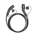 Level 2 Type 2 To Type 2 EV Charging Cable Electric Car Charging TPU Black 5m