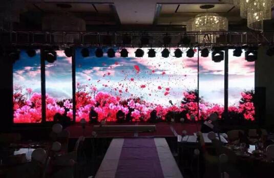 Outdoor Full Color Led Display Energy Saving , P3.91 P4.81 HD Led Stage Display
