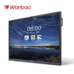 20 Points Touch Smart Interactive Whiteboard Network Video Frameless 86 Inches