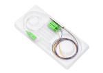 FTTB fiber optic splitter 1x2 Plc Splitter Steel Tube Cable 2 Way