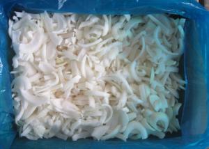 Wholesale Grade A IQF Individually Quick Freezing White Onions Strips With Nature Length from china suppliers