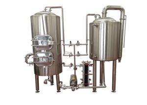 Wholesale Manual Control Pilot Beer Brewing System Stainless Steel SUS304 Electric Heating from china suppliers