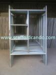Q235 pre-galvanized painted scaffolding door frame ladder frame 1219*1700, 914