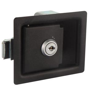 Wholesale Cylinder Panel Board Tool Truck Box Lock Paddle Latch Black from china suppliers