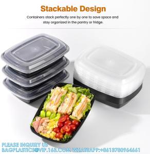Wholesale Compartment Meal Prep Container Pack - 32oz Food Storage Containers With Lids - Microwave, Freezer And Dishwasher from china suppliers