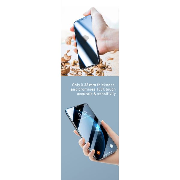 Anti Dust 9H Full Glue Tempered Glass ESD Anti Static For Iphone 11 12 13 Pro Max