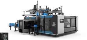Wholesale High Speed 1 Gallon Rotary Blow Molding Machine Six Molds from china suppliers