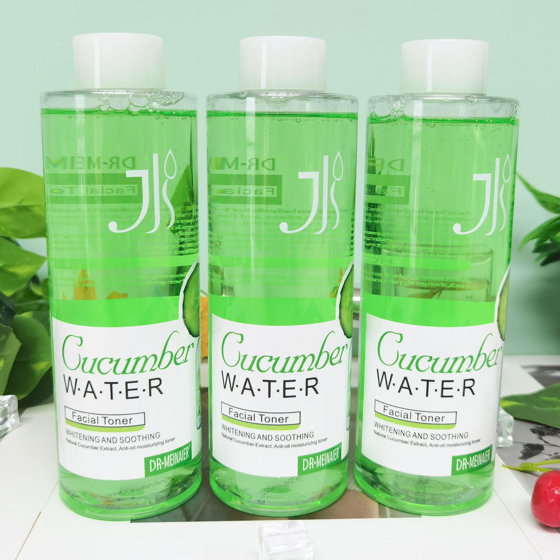 High Quality 500ml Organic Moisturizing and Whitening Facial Toner Refreshing Face Water for Adults