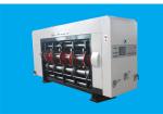 Remote Control Flexo Printer Slotter Machine With Lead Edge Feeder 150 Pieces