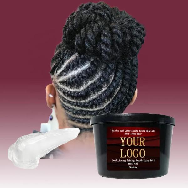 make your own 64oz fast drying 24 hour hair edge control strong hold custom