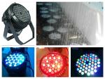 Waterproof Par LED Event Lighting 162Watt 54X3W RGB DMX 512 Stage DJ Theatre