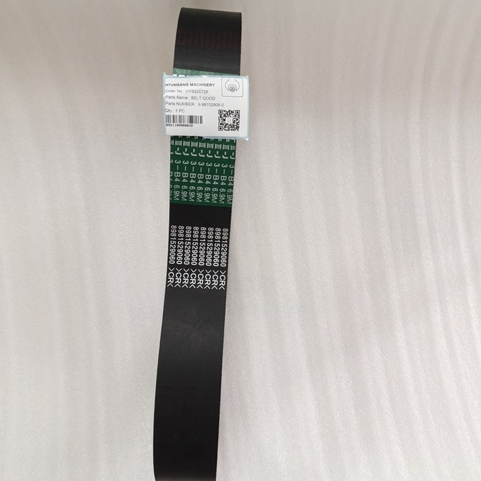Excavator Engine Parts Fan Belt 8-98152906-0 8981529060 For ZX200 ZX210 ZX250